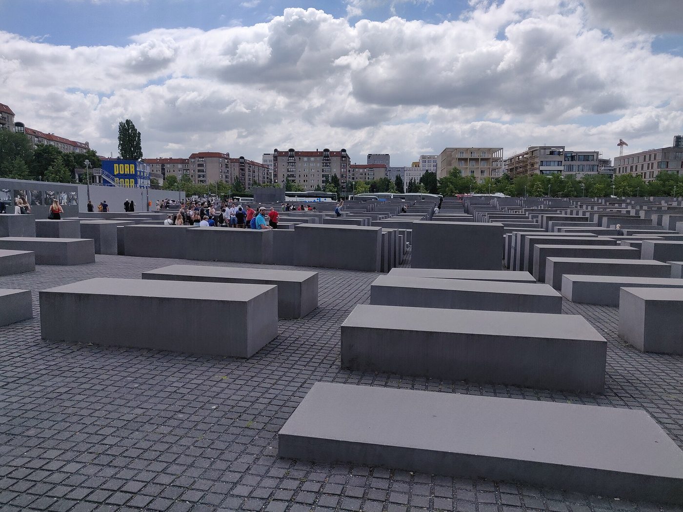 The Memorial to the Murdered Jews of Europe in Berlin